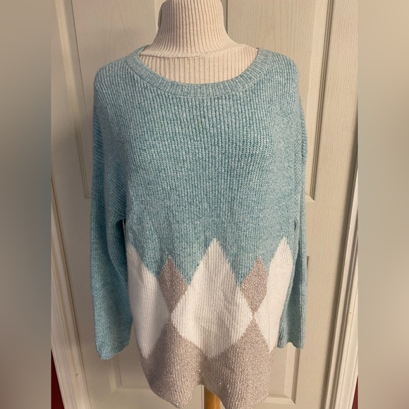 Olsen Germany multicolour sweater Size XL - Picture 1 of 7